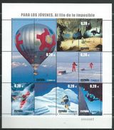 Spain/Espagne - 2005 For The Young - On The Edge Of The Impossible.M/S. MNH - 2001-10 Neufs