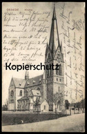 ALTE POSTKARTE OESEDE KIRCHE GEORGSMARIENHÜTTE 1914 Church église Ansichtskarte Postcard Cpa AK - Georgsmarienhütte