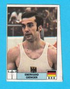 PANINI OLYMPIC GAMES MONTREAL 76 No 209 EBERHARD GIENGER Germany Gymnastics Juex Olympiques * Yugoslav Ed. - Ginnastica