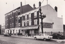 Carte Postale GF: Bagneux (92) "Aux Voyageurs"  Hotel Café Restaurant, Maison Lafon  Rue De Paris   Ed Arlix Peugeot 404 - Bagneux