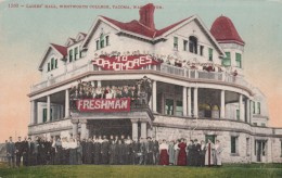 Tacoma Washington, Wentworth College, Ladies Hall With Freshmen And Sophomores, C1900s Vintage Postcard - Tacoma