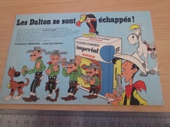 Page De Revue Des Années 60/70 : PUBLICITE FIGURINES DALTON LUCKY LUKE FLAN IMPERIAL Format : 1/2 Page A4 - Lucky Luke