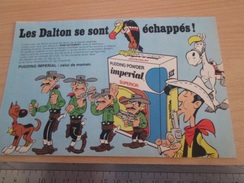 Page De Revue Des Années 60/70 : PUBLICITE FIGURINES DALTON LUCKY LUKE FLAN IMPERIAL Format : 1/2 Page A4 - Lucky Luke