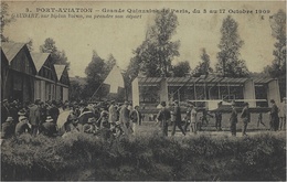 3- PORT-AVIATION -grande Quinzaine De Paris- GAUDART,sur Biplan Voisin,va Prendre Son Départ -ed. E M - Viry-Châtillon