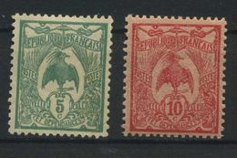 NOUVELLE CALEDONIE     N° Y&T  91 Et 92  * - Unused Stamps