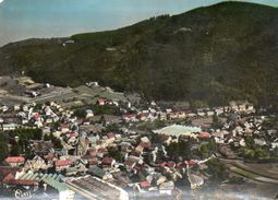 CPSM Dentelée - ROTHAU (67) - Vue Aérienne Du Bourg Et Des Usines En 1956 - Rothau