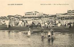 SOULAC SUR MER LA PLAGE ET LE PONTON - Soulac-sur-Mer