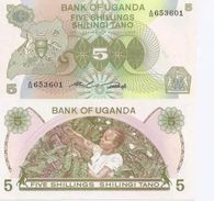 Uganda P-15  5 Shillings 1982  UNC - Oeganda