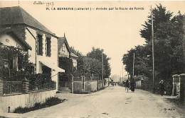LA BERNERIE ARRIVEE PAR LA ROUTE DE PORNIC - La Bernerie-en-Retz