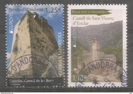 ANDORRA EUROPA 2017,  2 Timbres Oblitérés, 1 ère Qualité - Used Stamps