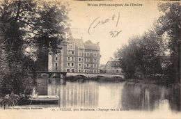 CPA 37 VEIGNE PRES MONTBAZON PAYSAGE VERS LE MOULIN - Montbazon