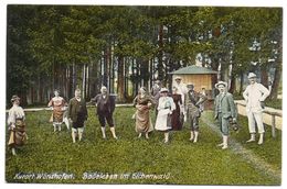 Allemagne-KURORT WOERISHOFEN-1908--Badeleben Eichenwald (très Animée) -timbre--cachet...........à Saisir - Bad Woerishofen