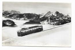 RIGI-BAHN MIT PILATUS - CARTOLINA FOTOGRAFICA  NV FP - Autres & Non Classés