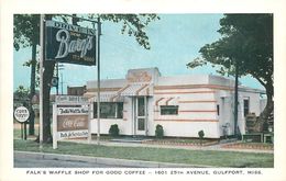 276375-Mississippi, Gulfport, Falk's Waffle Shop, Gulfport Printing Co - Otros & Sin Clasificación