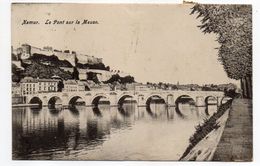 Belgique--NAMUR--1907--Le Pont Sur La Meuse -timbre--cachet +Le Perreux-94 (TAXE)...........à Saisir - Namur