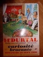 Affiche:   Joêl Baudoin  Durtal 1996  -   Casino.Jeu De La Roulette     63 X 42 - Afiches