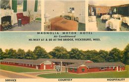 276559-Mississippi, Vicksburg, Magnolia Motor Hotel, MWM No 12,485F - Autres & Non Classés