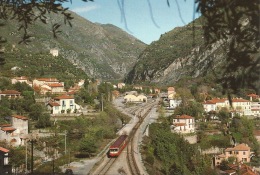 06  Les Nouveaux Quartiers De Breil   GARE  Train  Bifurcation Des Voies - Breil-sur-Roya