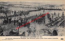 Un Bivouac Allemand Près Mouland - Le Conflit Européen En 1914 - Fourons - Vören
