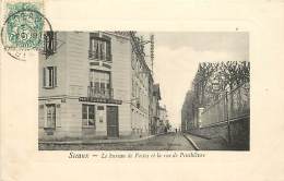 SCEAUX LE BUREAU DE POSTES ET LA RUE DE PENTHIEVRE - Sceaux