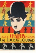 CPM Affiche De Film Spanish Posters LAS LUCES DE LA CIUDAD Charlie CHAPLIN CHARLOT - Afiches En Tarjetas