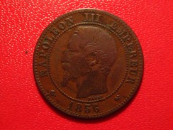 France - 2 Centimes 1856 B Rouen Napoléon III 4697 - 2 Centimes