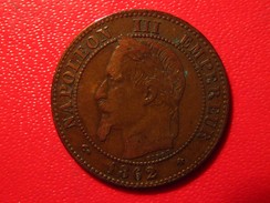 France - 2 Centimes 1862 A Paris Napoléon III 4624 - 2 Centimes