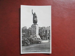 CPA PHOTO ROYAUME UNI  KING ALFRED 'S STATUE WINCHESTER - Winchester