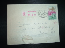 LR (PLI) TP DUNKERQUE 0,95 OBL.31-1-1964 ST DENIS SEINE (93) - Postal Rates