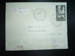 LR (PLI) TP MOISSAC 0,95 OBL.30-4-1964 ST DENIS SEINE (93) - Tariffe Postali