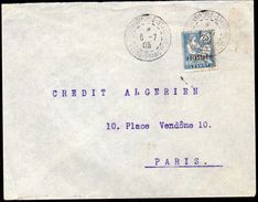 Levant French Offices In Turkey To France Cover 1905 - Briefe U. Dokumente