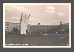 Berlin - Tempelhof, Platz Der Luftbrücke - 1954 - Originalfoto Verlag Rudolf Pracht, Berlin W35 - Tempelhof
