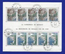 Monaco 1978  Mi.Nr. 1319 / 1320 (Block 12) , EUROPA CEPT , Baudenkmäler - Gestempelt / Fine Used / (o) - 1978