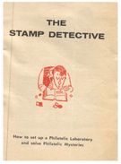 (444) Australia - Stamp Detective (mini Book About Stamp Collecting) Scan Include Sample Pages... Circa 1950-60 ? - Filatelie En Postgeschiedenis