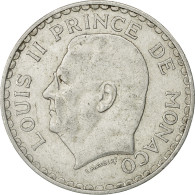 Monnaie, Monaco, Louis II, 5 Francs, 1945, Poissy, TTB, Aluminium, KM:122 - 1922-1949 Luigi II