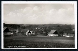 A9494 - Gruß Aus Haselbach - Olbernhau - Landpoststempel über Freiberg - Gel 1942 - Paul Zetzsche - Olbernhau