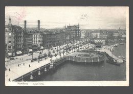 Hamburg - Jungfernstieg - 1909 - Mitte