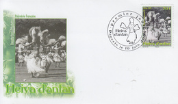 Enveloppe  FDC  1er  Jour  POLYNESIE   Heiva  D' Antan   2009 - FDC