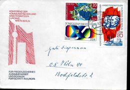 DDR   Lettre 1976  Parti Socialiste Lenine Marx Engels - Karl Marx