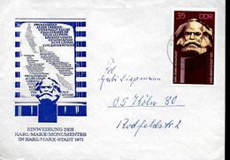 DDR   Lettre 1971 Karl  Marx - Karl Marx