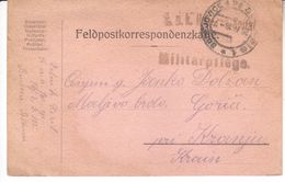 0575  POSTKARTE       K.U.K.   BUDJEVICE - ...-1918 Vorphilatelie