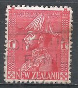 New Zealand 1926. Scott #184 (U) King George V In Field Marshal's Uniform - Gebruikt