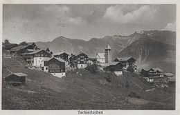 TSCHIERTSCHEN → Heute Tschiertschen-Praden, Dorfansicht Anno 1918 - Tschiertschen