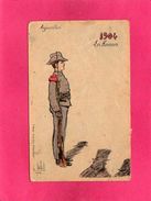 Illustration, L. Vallet, Aujourd'hui 1904, Les Honneurs, (Mes Cartes Postales) - Vallet, L.