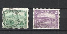 TASMANIE - 2 ANCIEN TIMBRE - V/IMAGE - Oceania (Other)