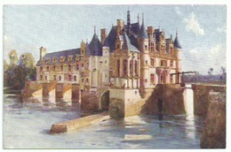 Illustrateur - Bourgeois - Chenonceaux - Château - Bourgeois