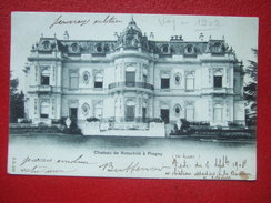 SUISSE - PREGNY - " CHATEAU DE ROTSCHILD " - VOY EN 1902 -- CARTE PIONNIERE ... - Pregny-Chambésy