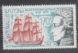 WALLIS Et FUTUNA -Amiral Bruni D'ENTRECASTEAUX : Navigateur Français, Indépendance Des Etats-Unis - Oblitérés