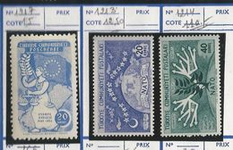 Lot De 3 Timbres Turcs Neufs : N°1213, 1214 Et 1917 (à Confirmer) - Other & Unclassified