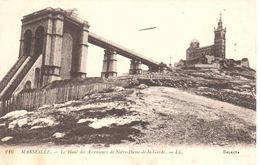 (13) Bouches-du-Rhône - CPA - Marseille - Le Haut Des Ascenseurs De Notre-Dame-de-la-Garde - Notre-Dame De La Garde, Lift